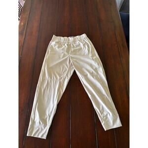 Elliott Lauren Size 10 Pull On Jogger Pants Taupe Stretch Ankle Pants Women’s
